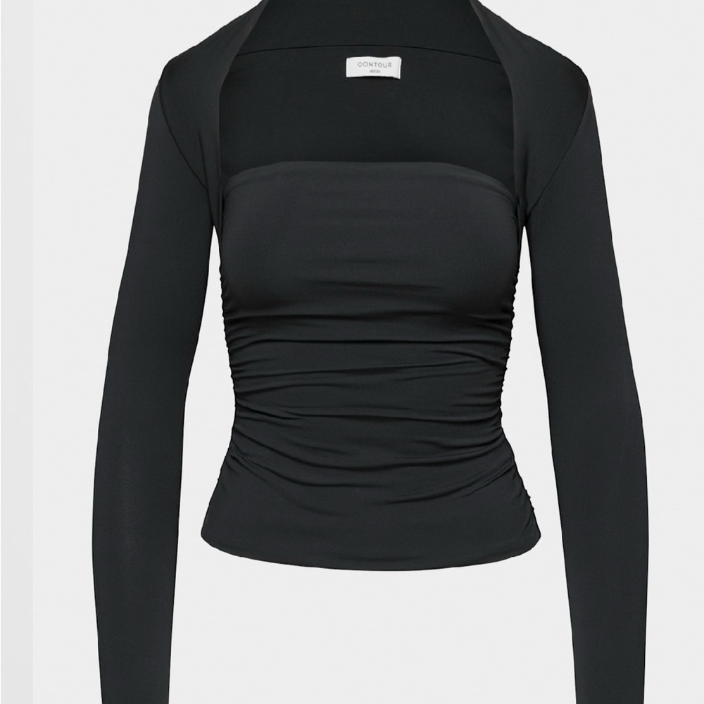 Aritzia Black flourish Long Sleeve